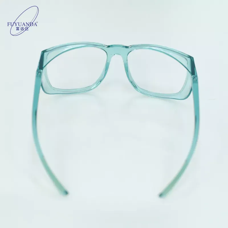 anti scratch eye protection blue comfortable safety google glasses for men