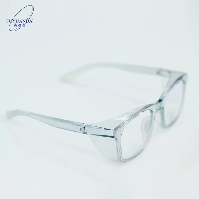 anti scratch eye protection blue comfortable safety google glasses for men