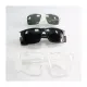 新型侧防护安全太阳镜防雾安全眼镜带侧护罩