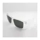 新型侧防护安全太阳镜防雾安全眼镜带侧护罩