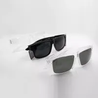 新型侧防护安全太阳镜防雾安全眼镜带侧护罩