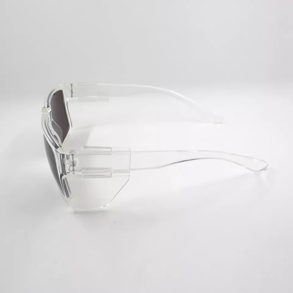 Side shield safety glasses