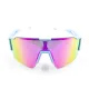 Uv400 Sport Sunglasses Custom Logo Printed Mens Polarized Sunglasses