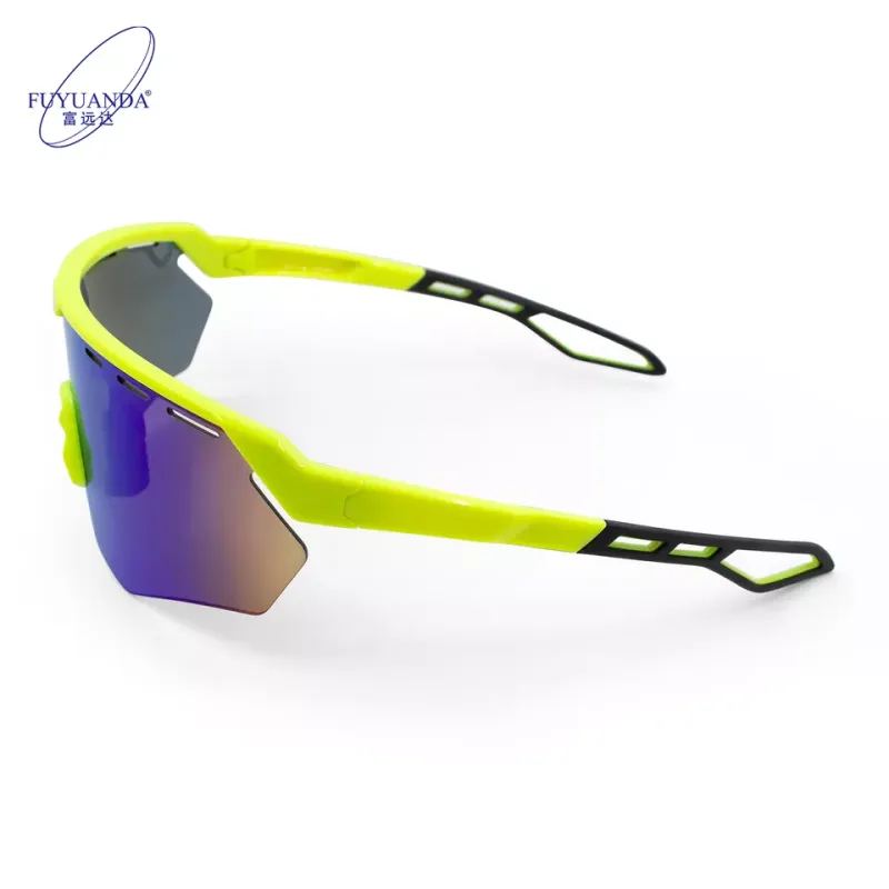 2022 custom logo men sports sunglasses outdoor polarized sports sunglasses for men