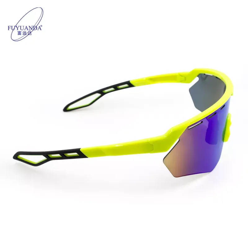 2022 custom logo men sports sunglasses outdoor polarized sports sunglasses for men