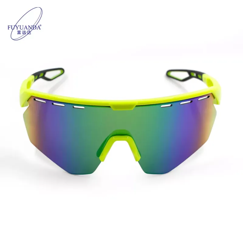 2022 custom logo men sports sunglasses outdoor polarized sports sunglasses for men