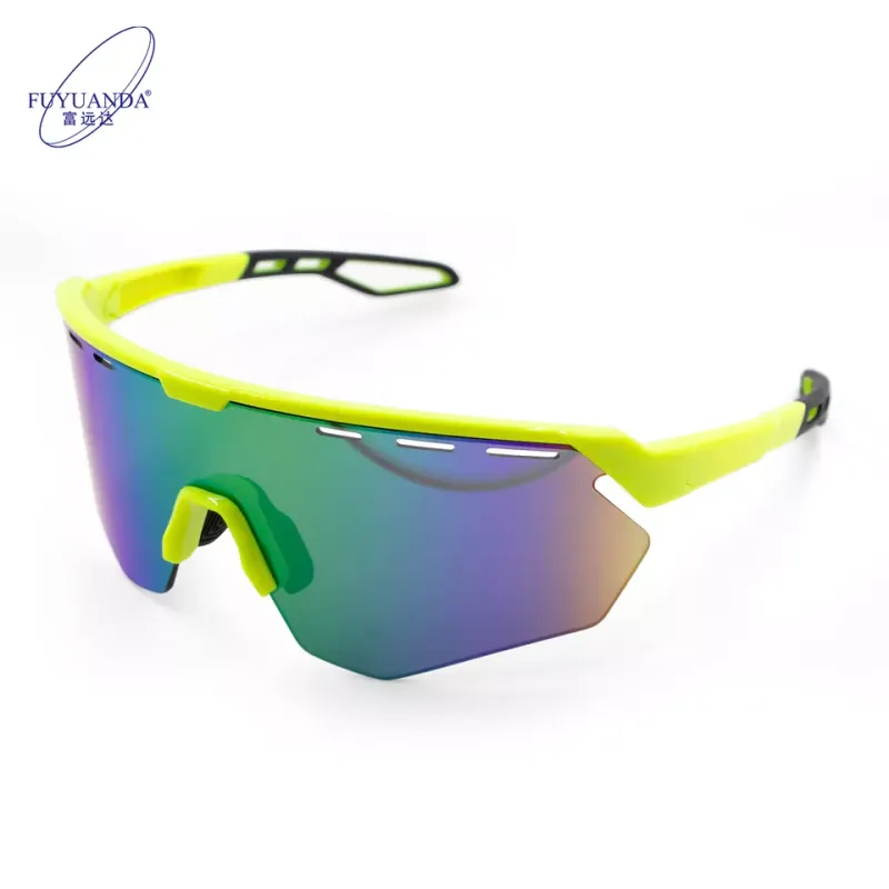2022 custom logo men sports sunglasses outdoor polarized sports sunglasses for men