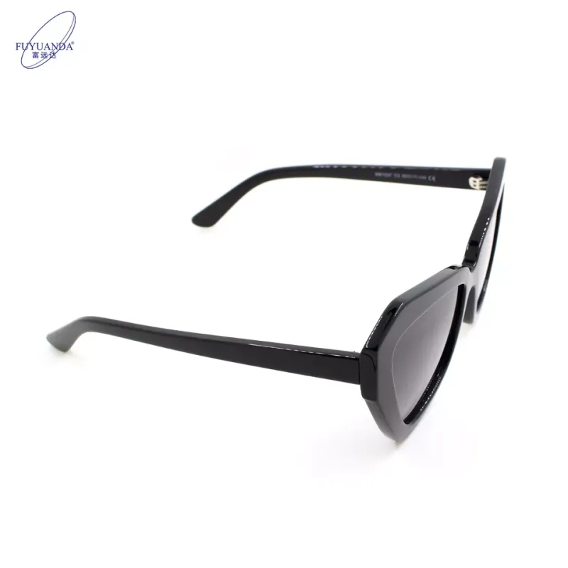 Oem Custom Luxury Sunglasses Acetate Polarized Oversized Handmade Rectangle Thick Square Custom Acetate Sunglasses 2022
