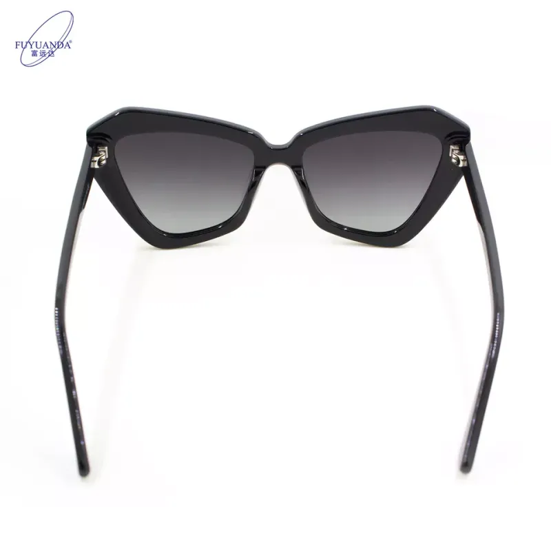 Oem Custom Luxury Sunglasses Acetate Polarized Oversized Handmade Rectangle Thick Square Custom Acetate Sunglasses 2022