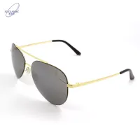 2022 2023 Custom Fashionable Sun Glasses Metal Sunglasses lenses Men Women