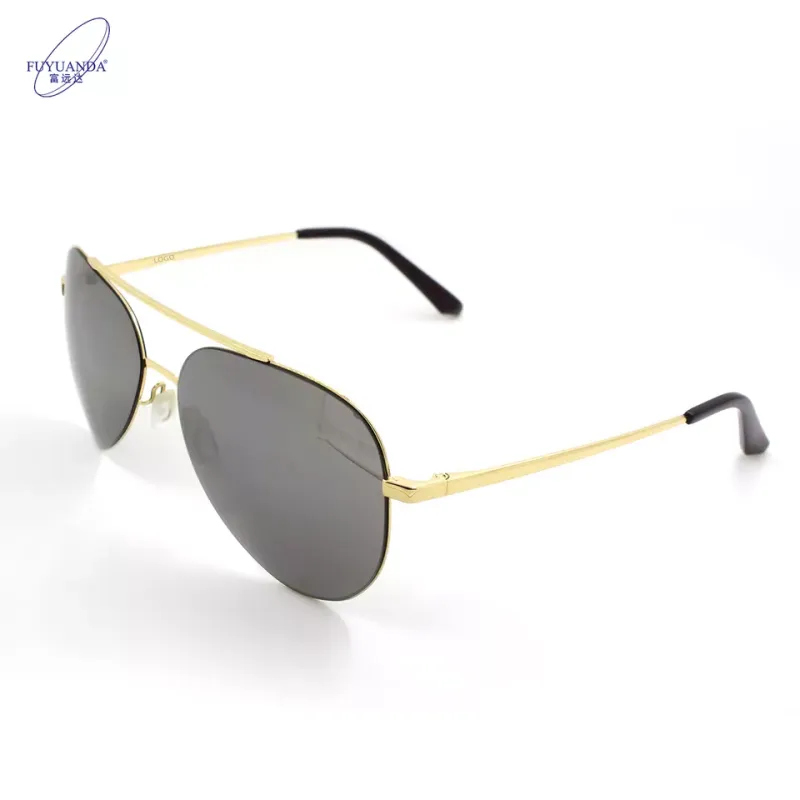 2022 2023 Custom Fashionable Sun Glasses Metal Sunglasses lenses Men Women