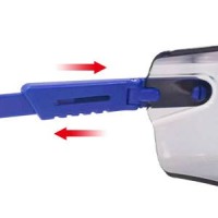 防雾安全眼镜眼睛保护带定制徽标，防花粉 UV400 安全工作眼镜