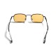 The Retro Narrow Square High Quality Metal Frames Sunglasses