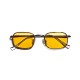 The Retro Narrow Square High Quality Metal Frames Sunglasses