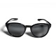 Black Fashion Trendy Style Round Frame Non-Slip Uv400 Protection Customized Sunglasses