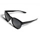 Black Fashion Trendy Style Round Frame Non-Slip Uv400 Protection Customized Sunglasses