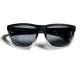 Gradual Black Frame Fashion Classic Non- Slip Dark UV400 Protection Sunglasses