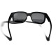 Square Black Frame Non-Slip Nose Pads UV 400 Sunglasses`