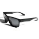 Black Frame Non-Slip Nose Pads High Quality Rectangular Sunglasses