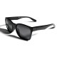 Non-Slip Flexible Frame Classic Fashion Black Sunglasses