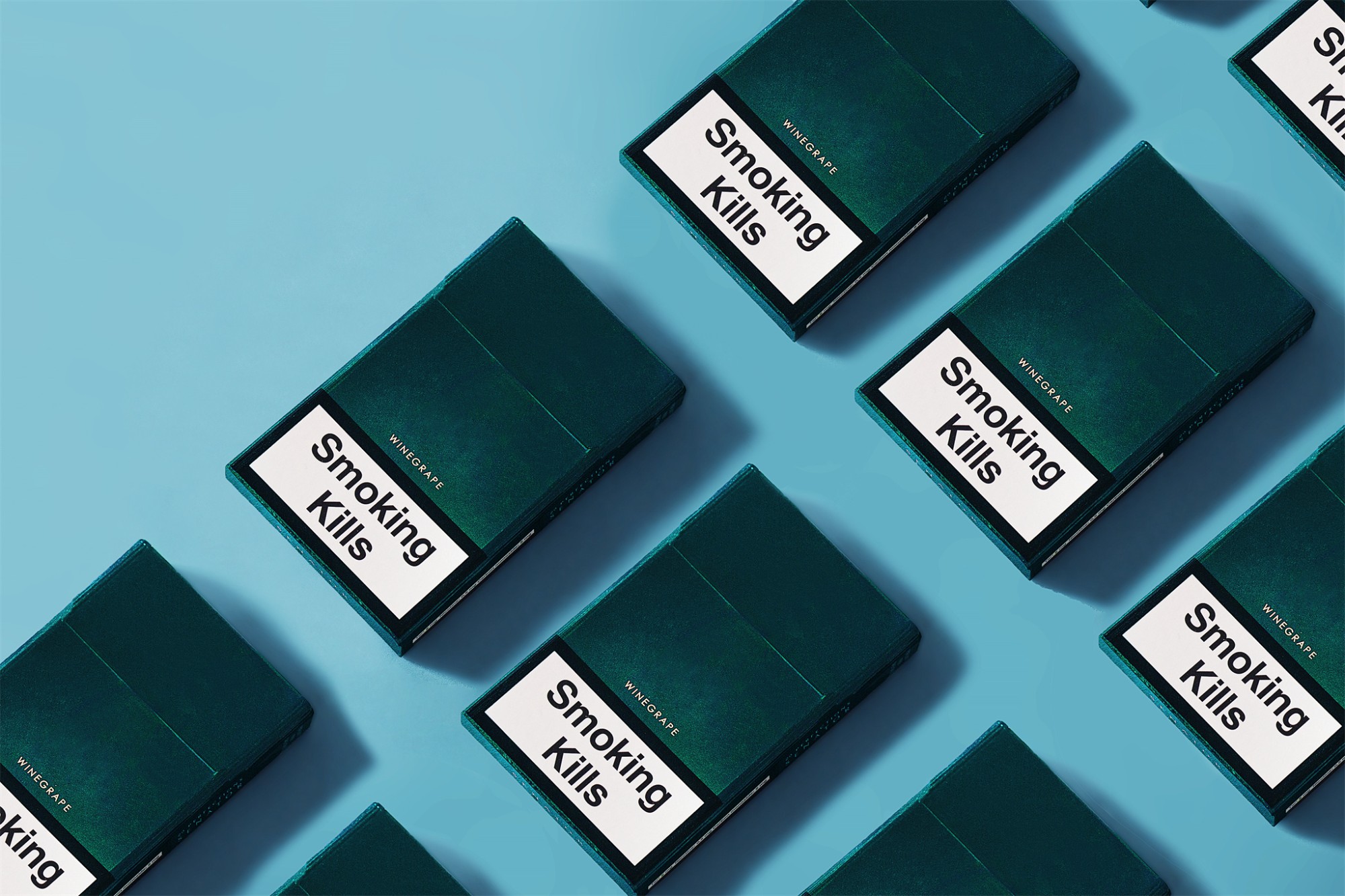 Cigarette blanks green