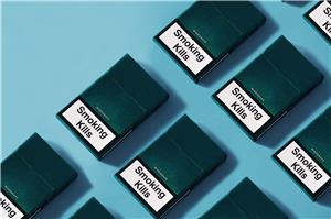 Cigarette blanks green