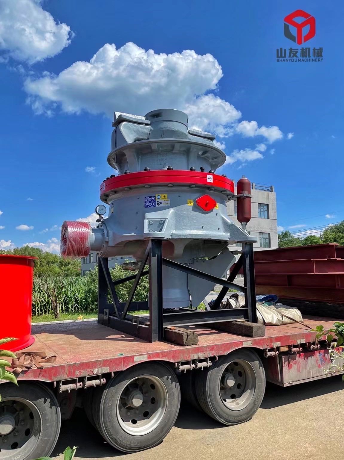 Britador cônico monocilíndrico