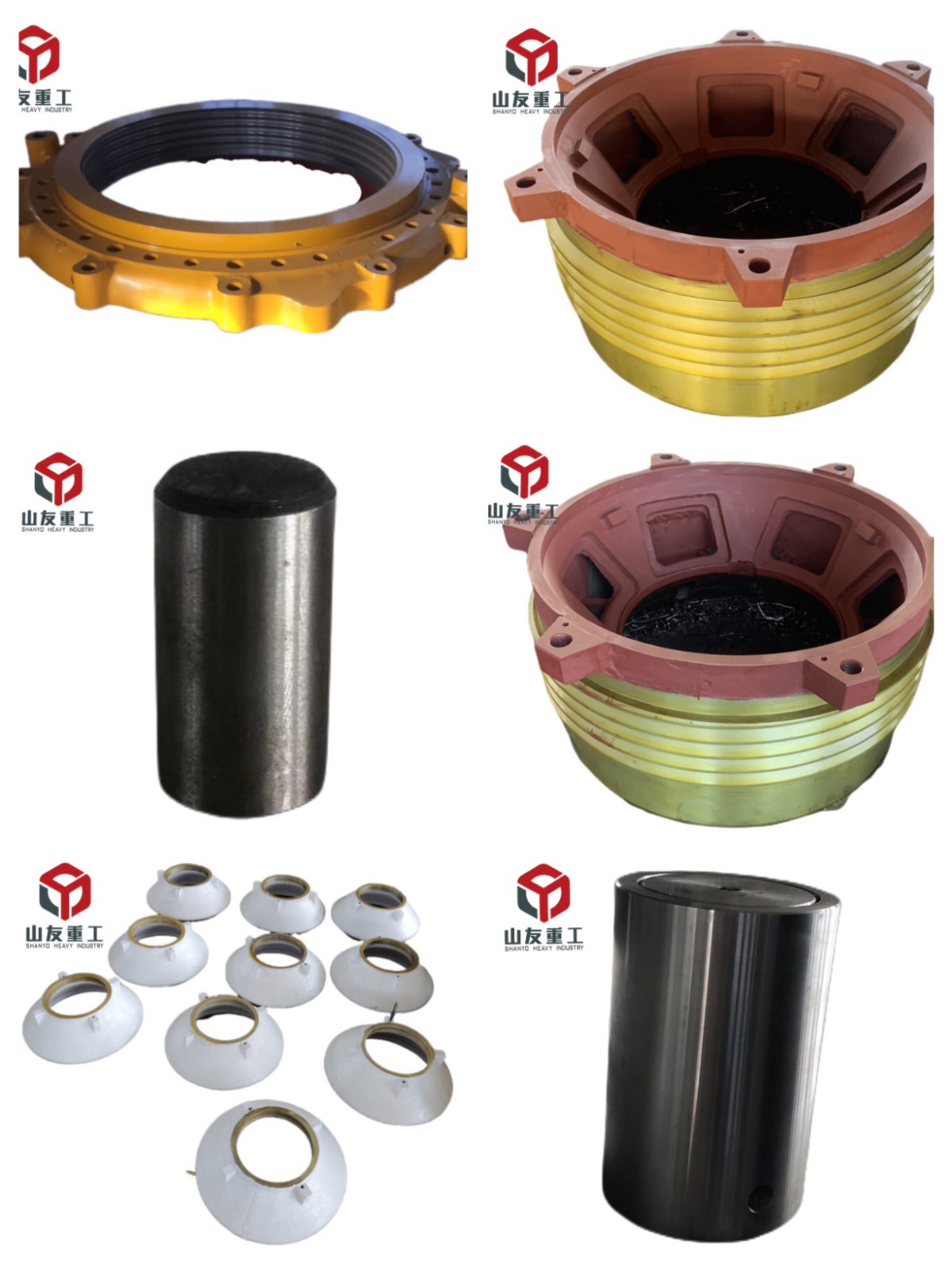 multi cylinder crusher parts