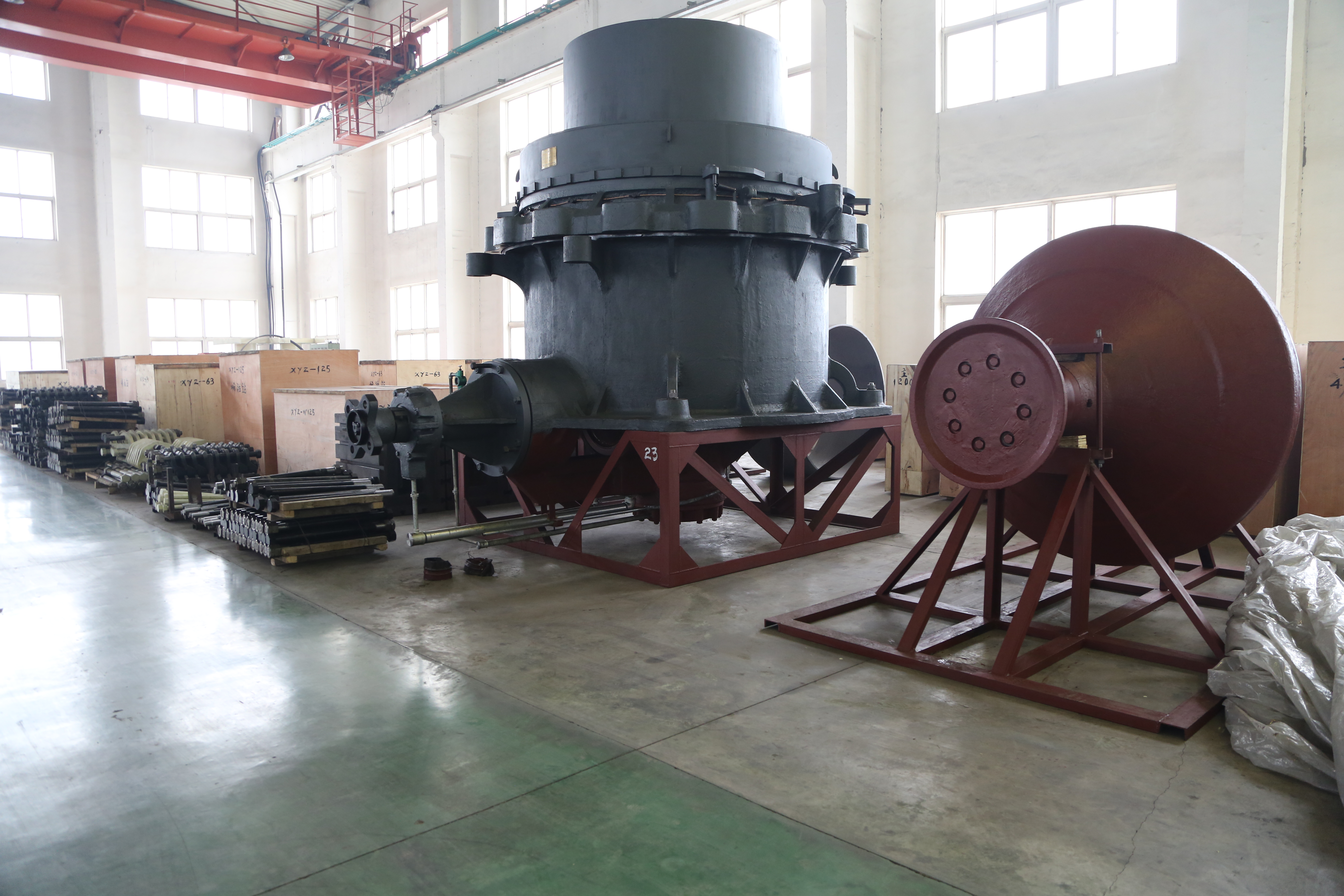 Конусная дробилка,Пружинная конусная дробилка,Конусная дробилка Средняя дробилка