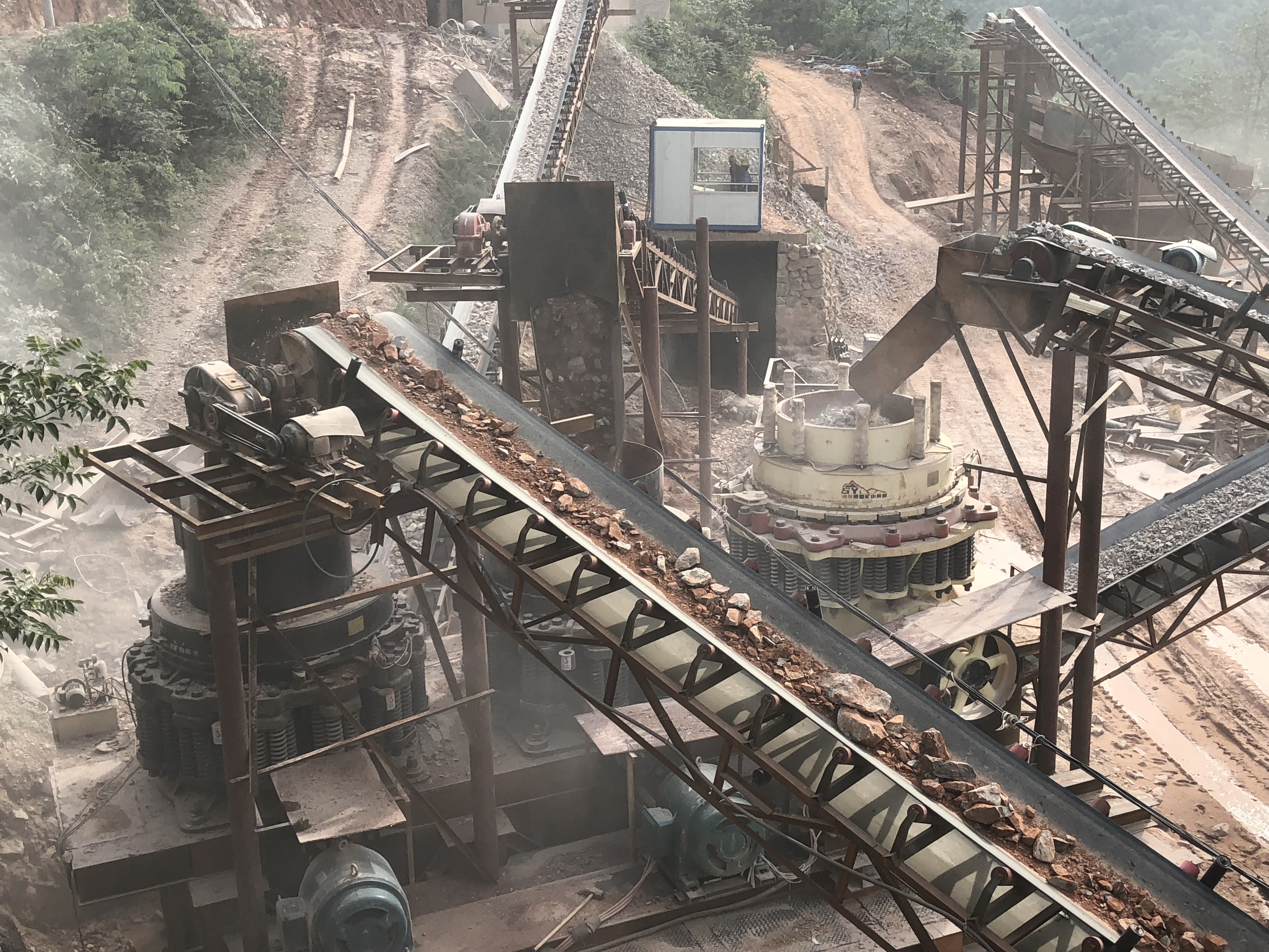 дробилка для гальки, машина для дробления гальки, оборудование для обработки гальки