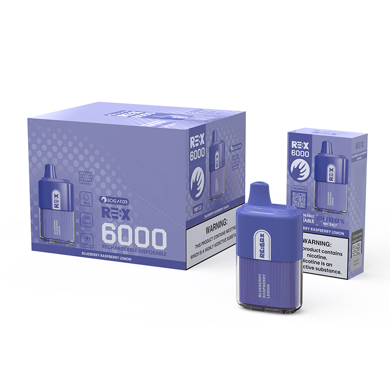 eCigator 6000 Puffs Boîte de Vape E-cigarette Jetable