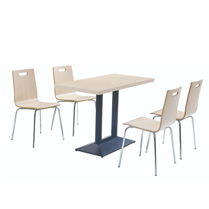 School Canteen Dining Table And Chair