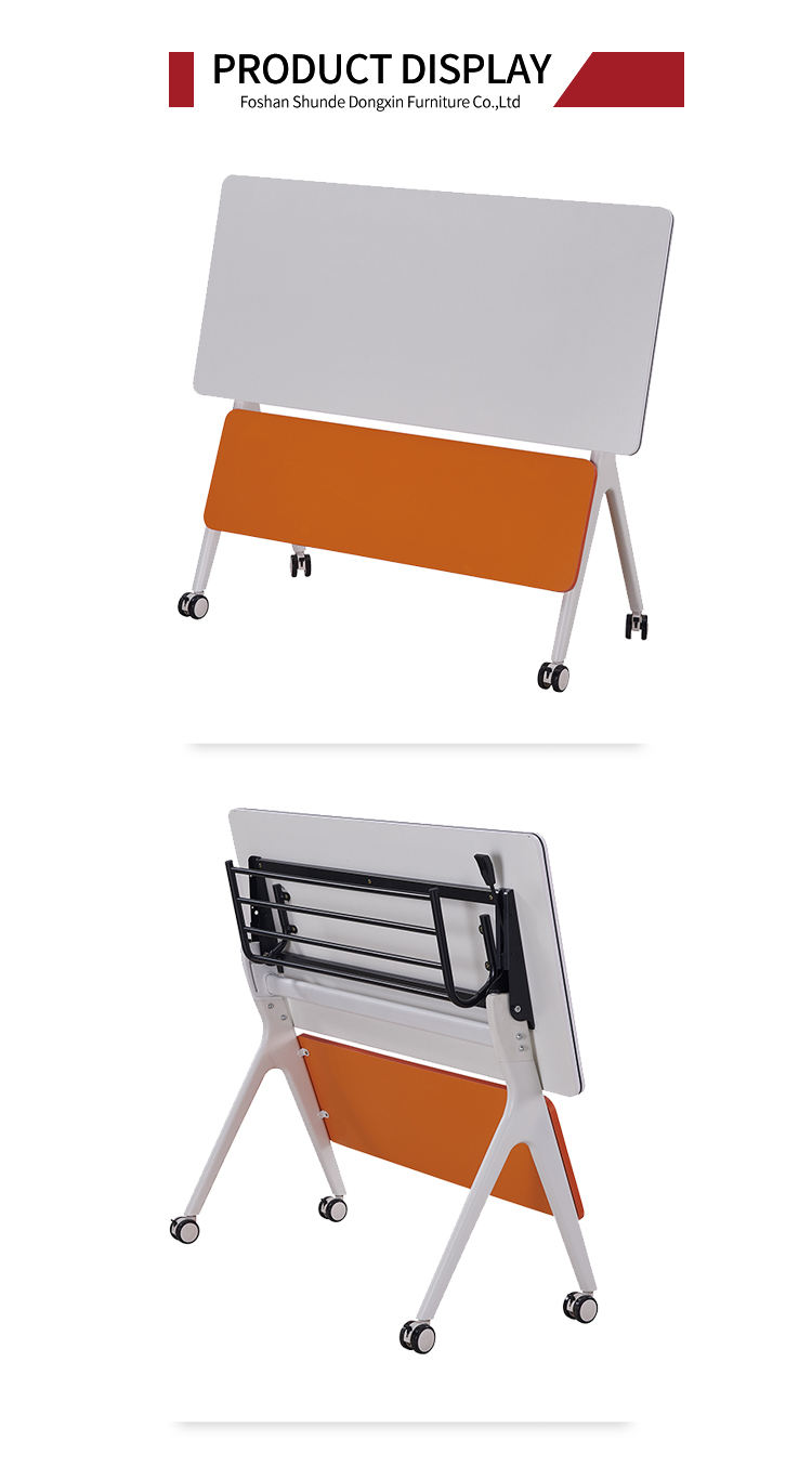 teacher table with front panel