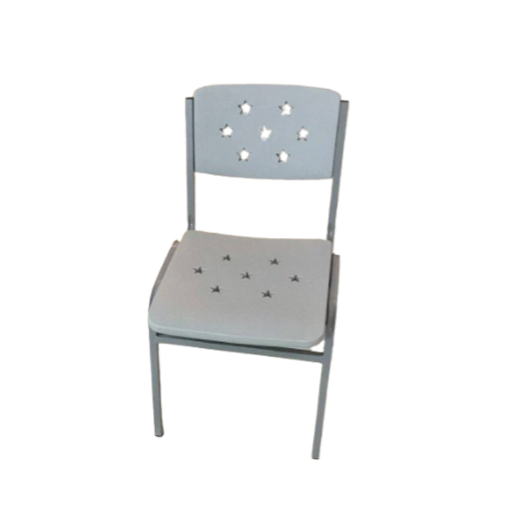 Simple Wooden Metal Classroom Chair For Student