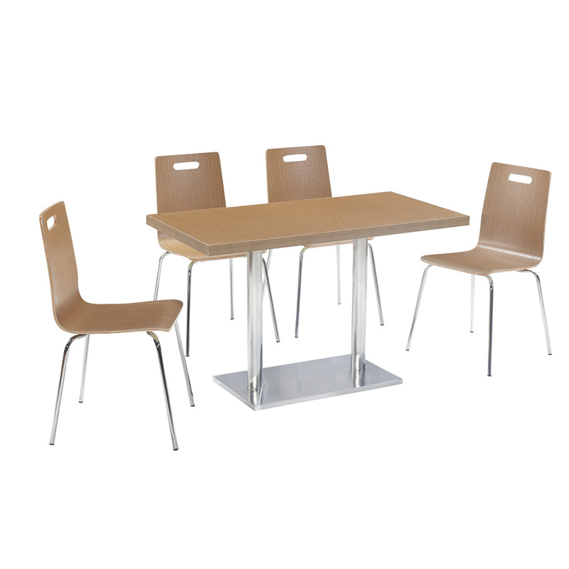 School Canteen Dining Table And Chair