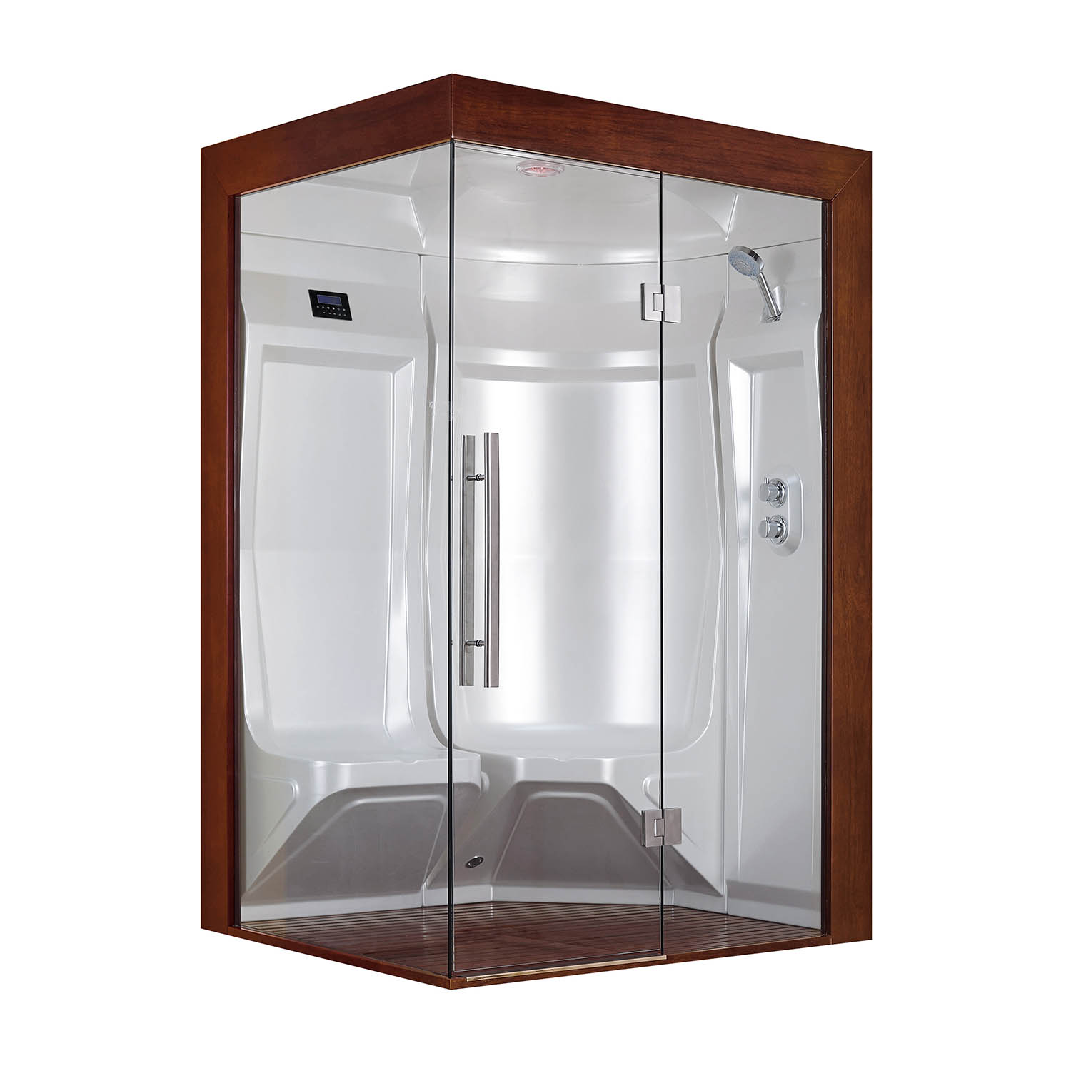 2 person steaming sauna in bathroom WS-200ST-W2