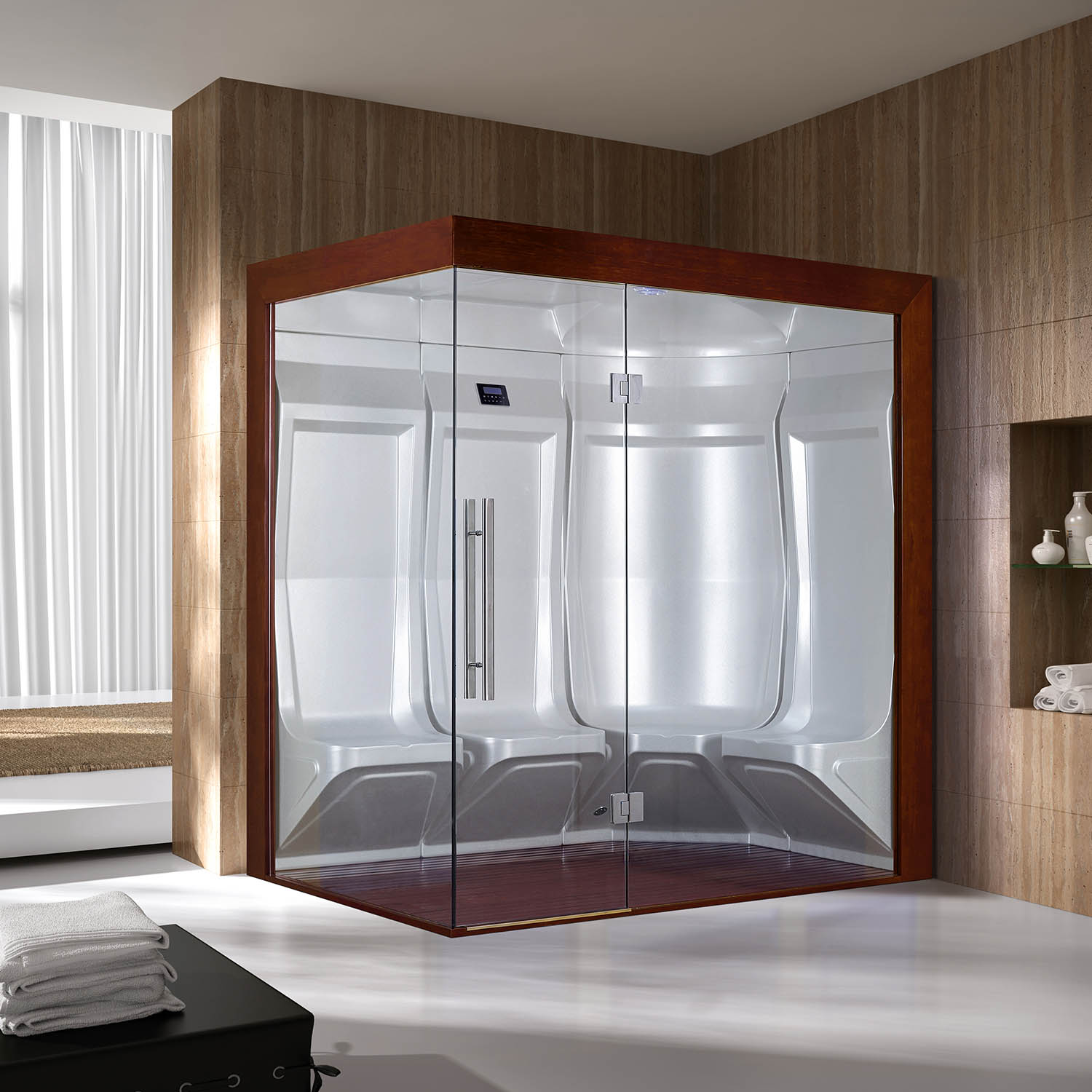 4 person hot steam room bathroom WS-201ST-W4