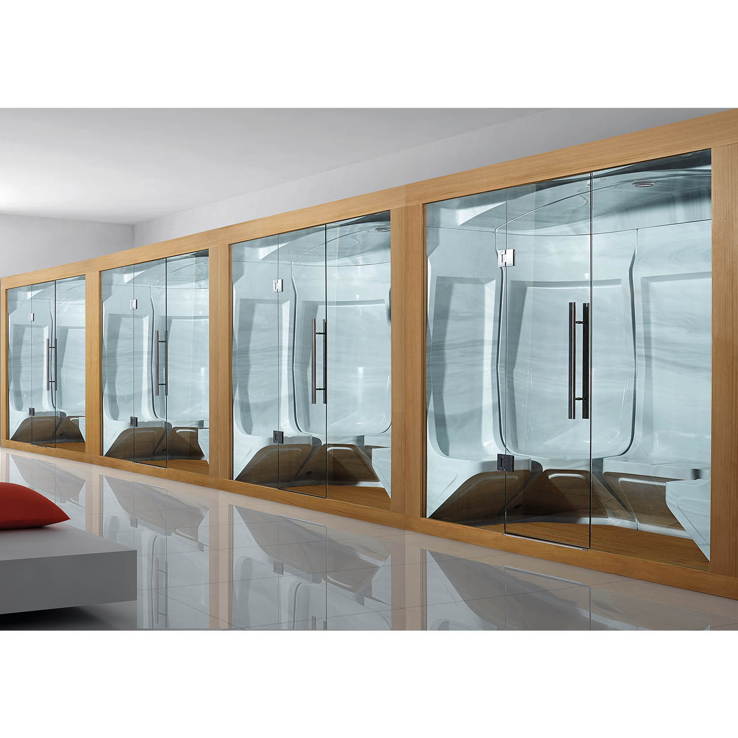 5 person home freestanding steam room WS-206ST(R5)-W