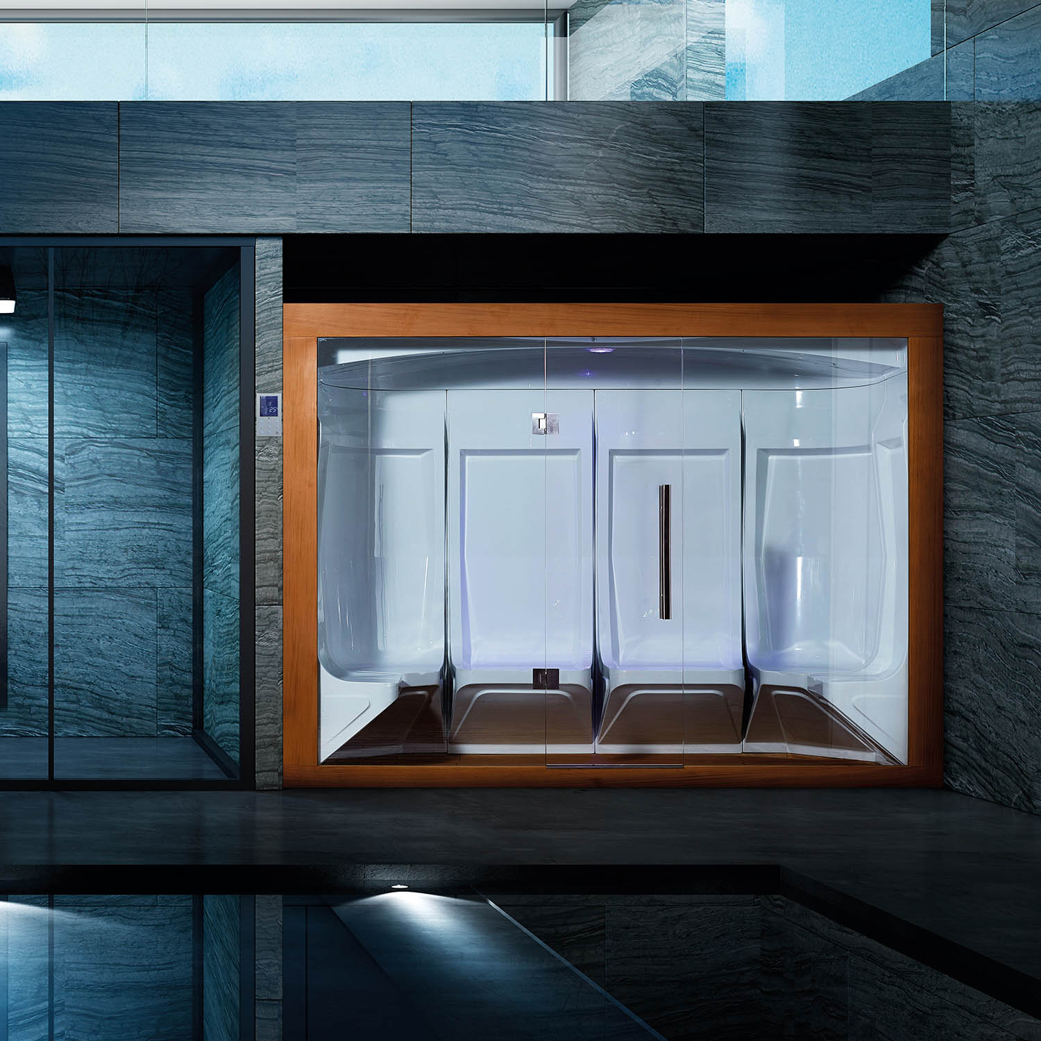 6 person built in steam room for home use WS-210ST(R6)-W