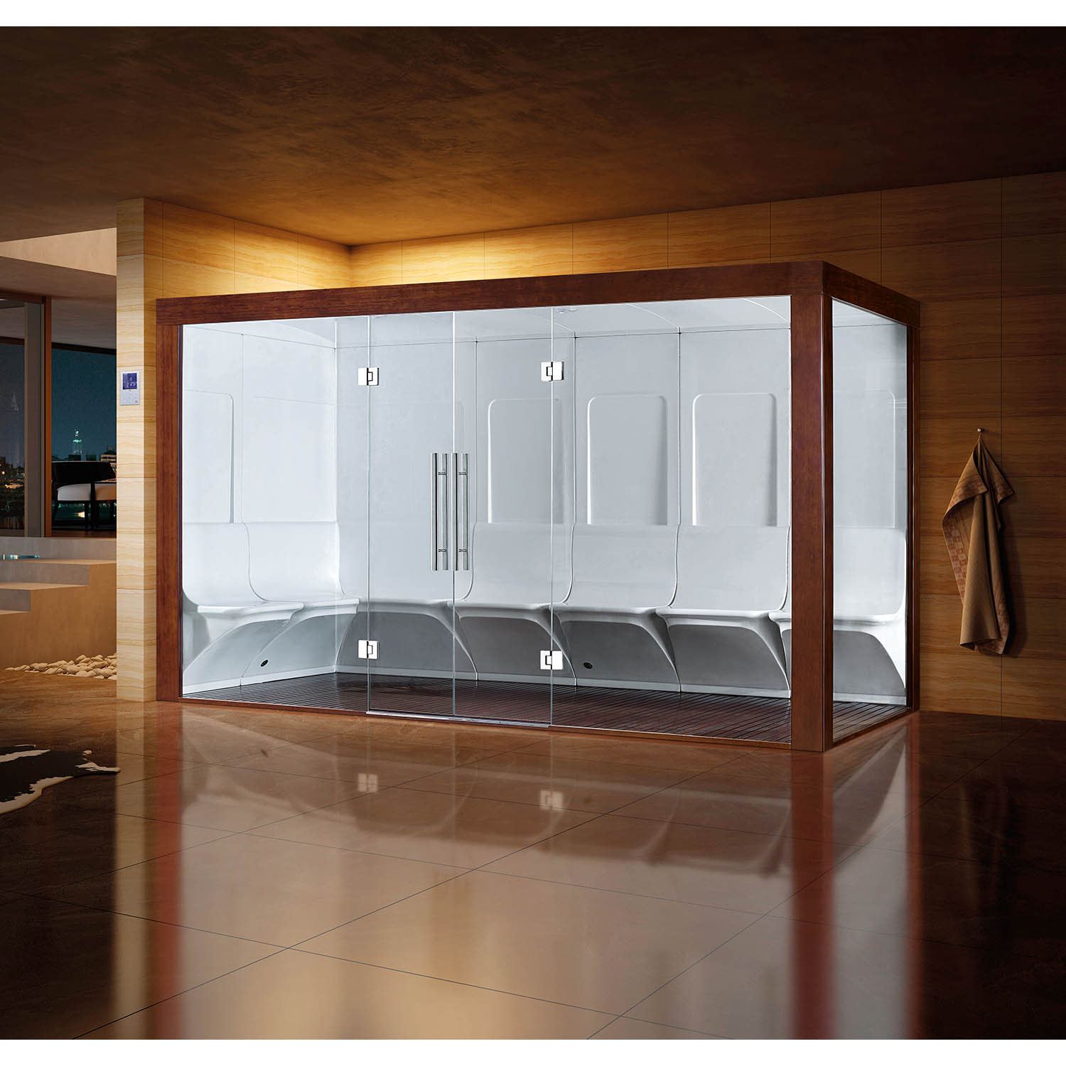 7 person indoor steam sauna room bathroom WS-214STW-P7