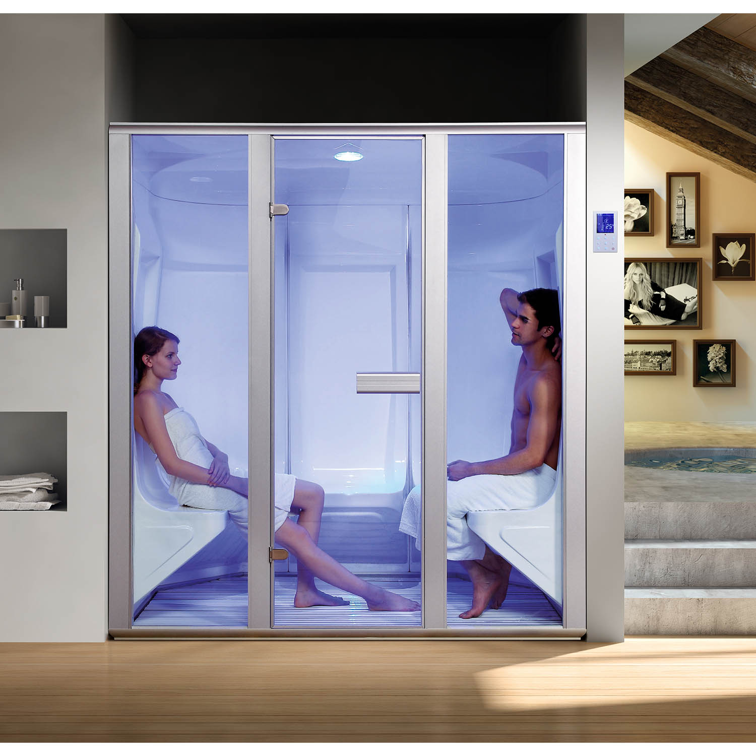 5 person luxury steamer for home bathroom WS-204ST(R5)