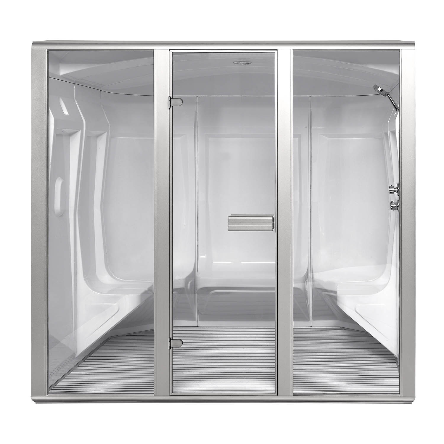 5 person residential built in wet steam sauna room WS-206ST(P5)