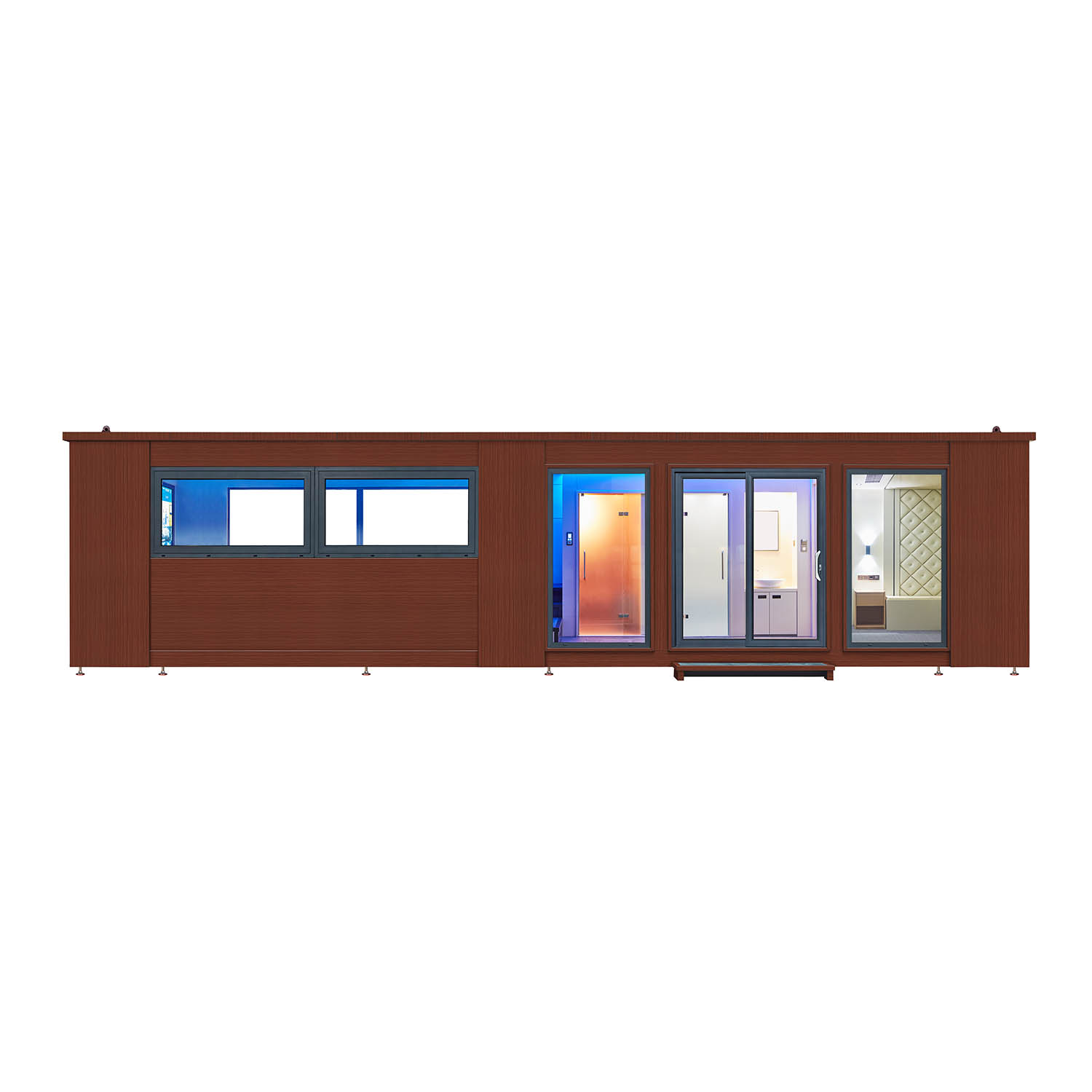Luxury living customized expandable container house WS-Cube12