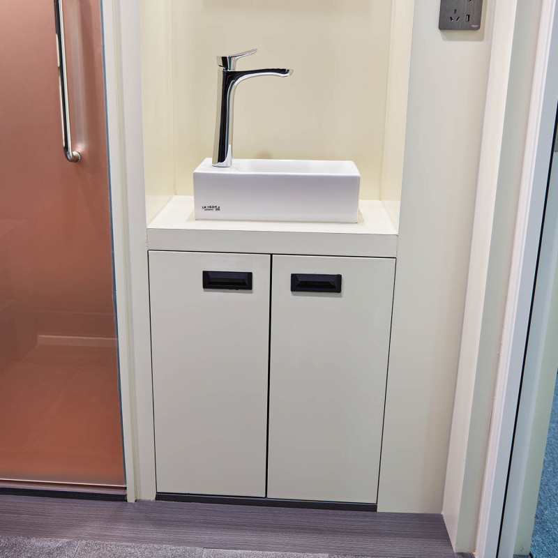 Supply Luxury 40ft shipping container house with swim sauna steam WS