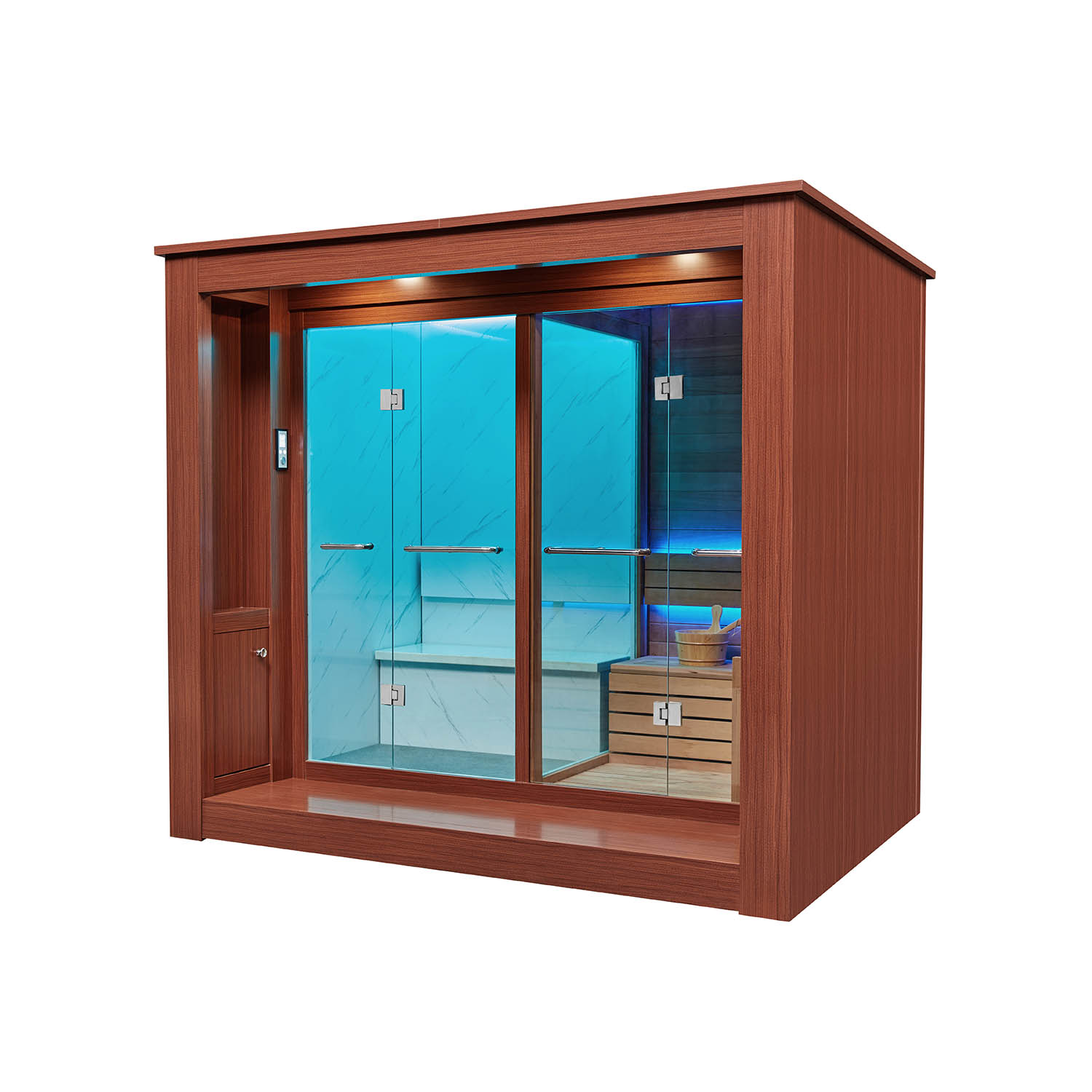 outdoor sauna and steam room in garden WS-2021LT