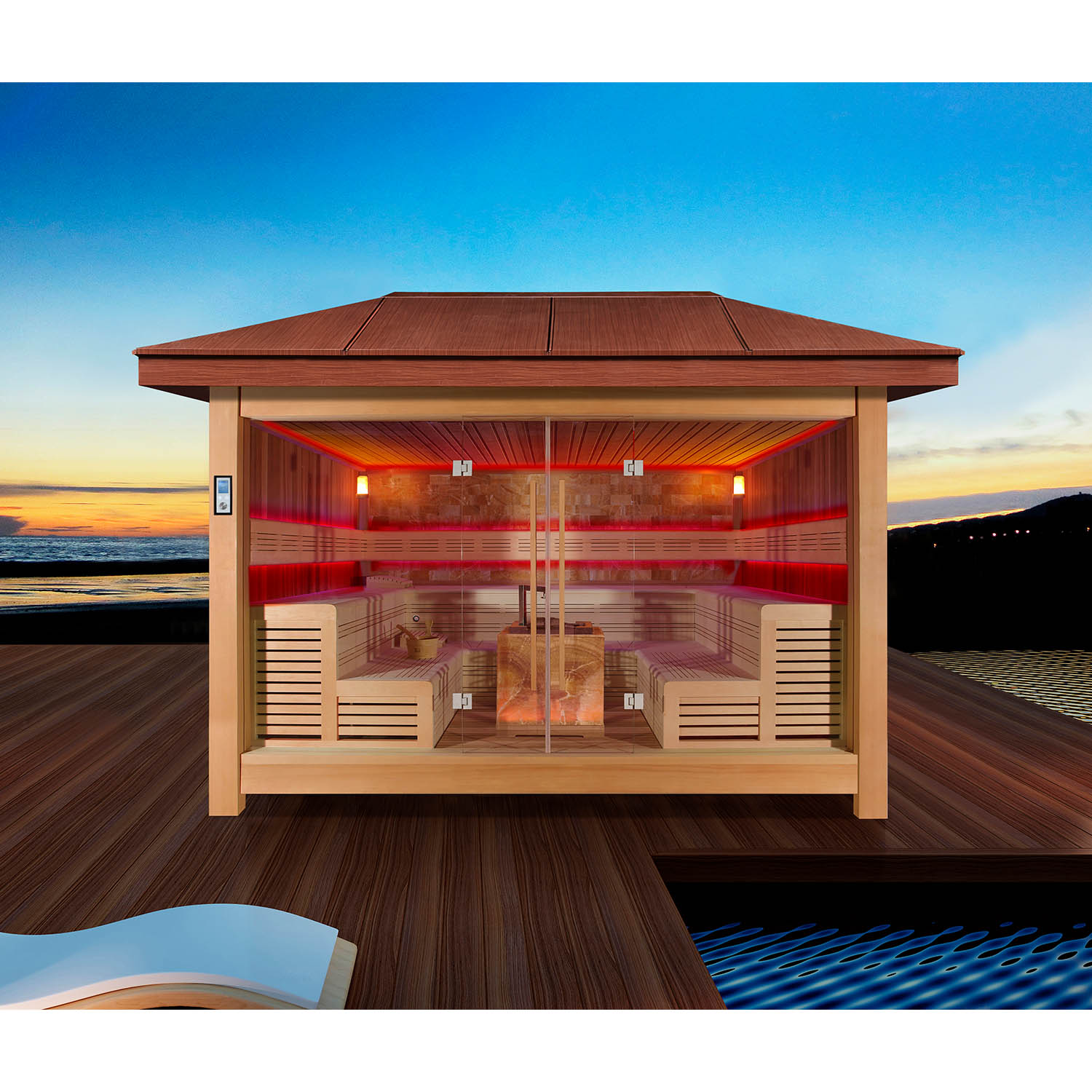 outdoor garden sauna room WS-LT1400