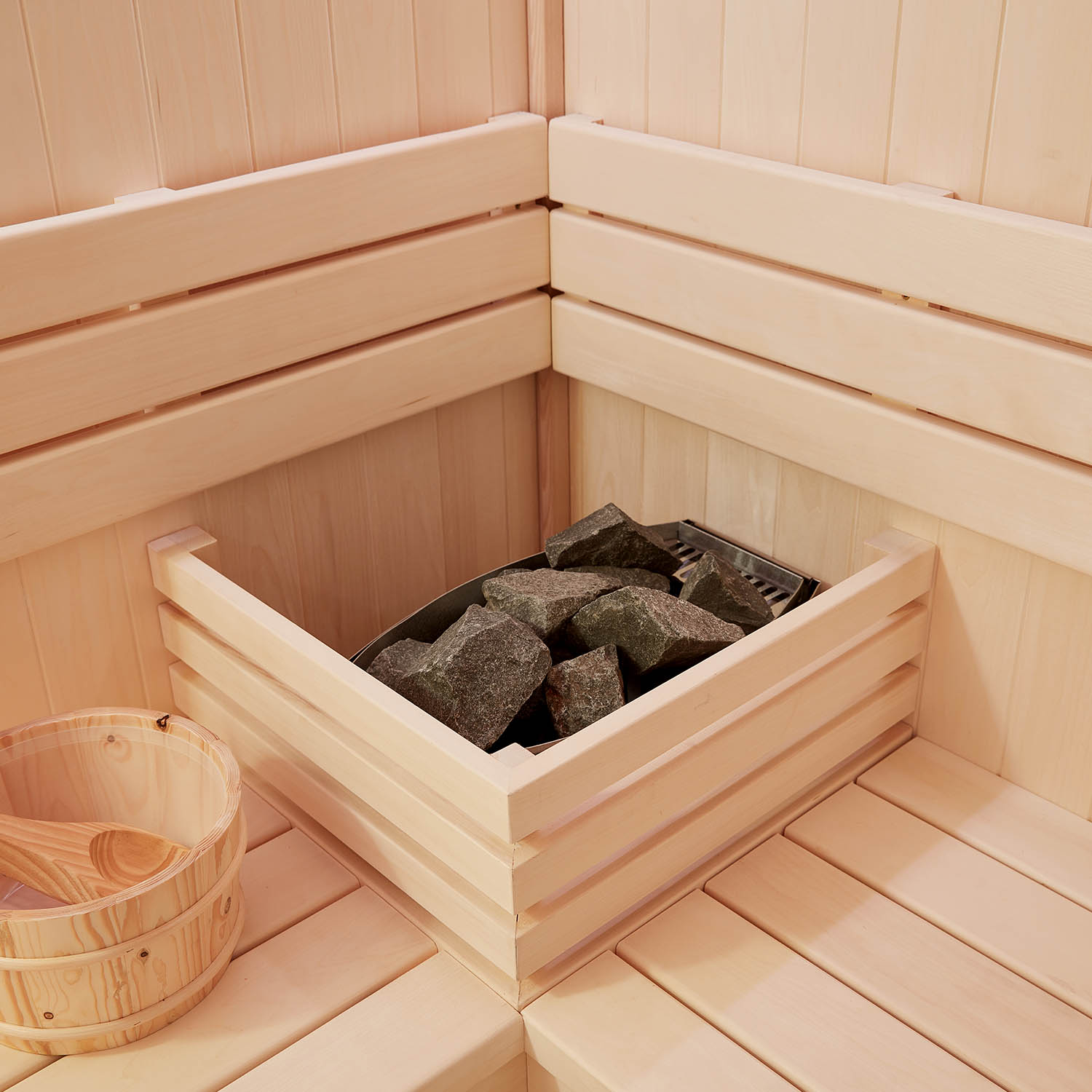 outdoor sauna steam room in garden WS-1817LT
