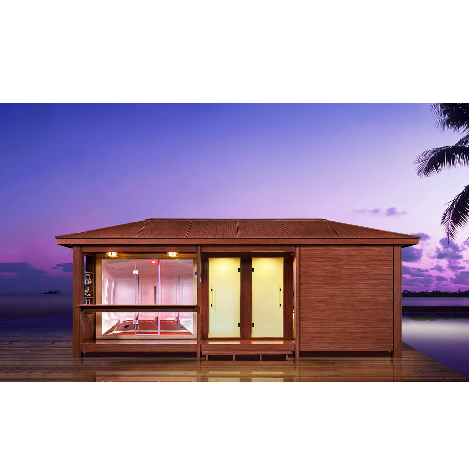 outdoor steam room waterproof gazebo WS-LT13