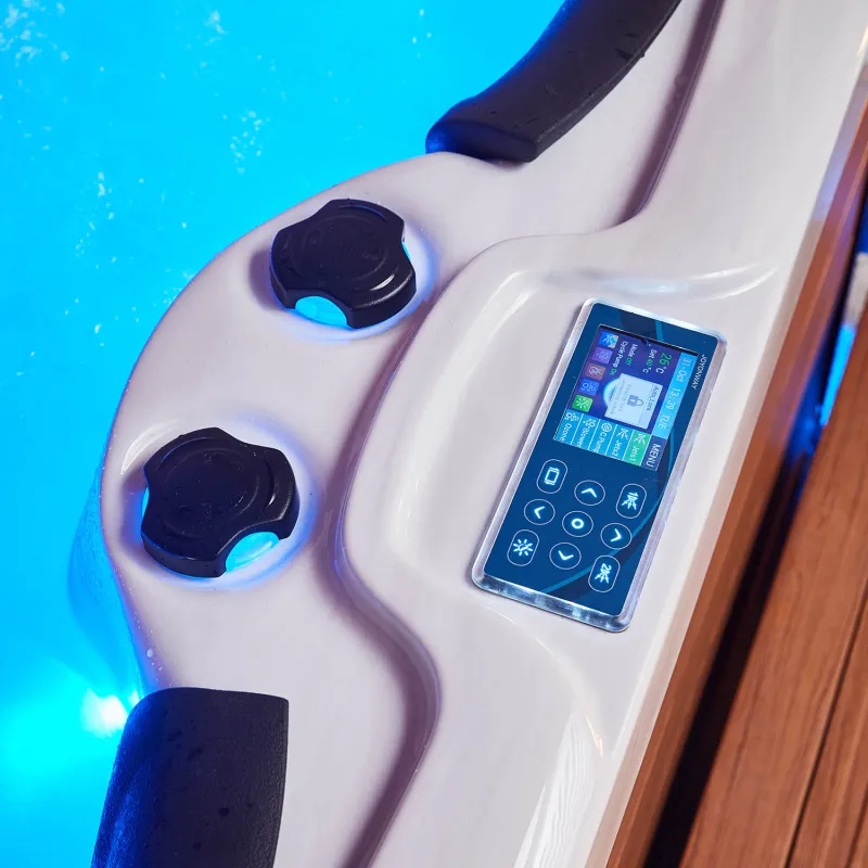 drewniana altanka z zadaszeniem do jacuzzi WS-LT10