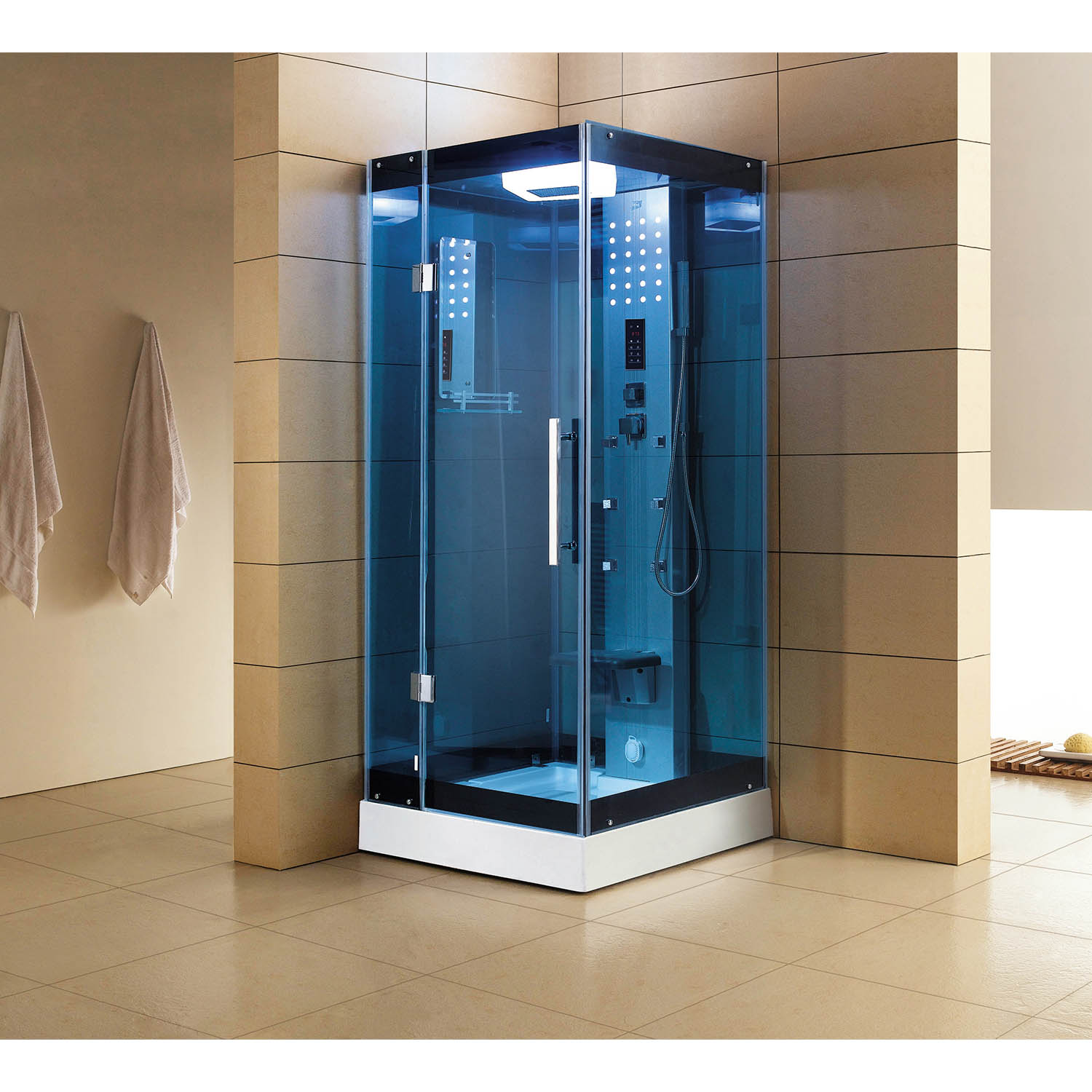 electric steam whirlpool bath shower units WS-303A